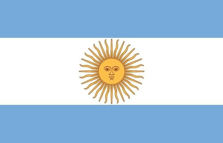 Флаг Аргентина 130 х 90 см