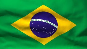 Флаг Бразилия 130 х 90 см