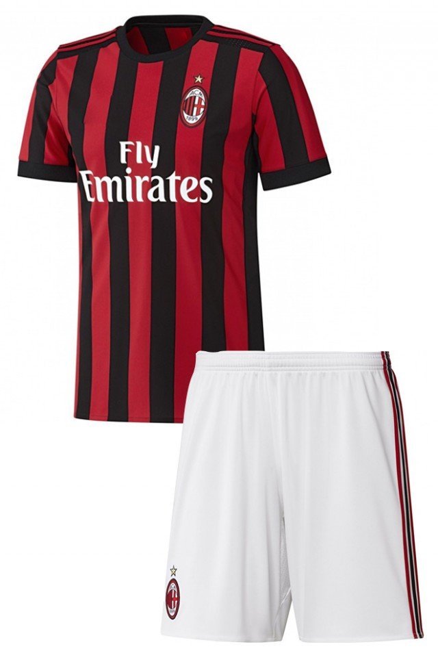 Форма детская AC Milan 2017-18 home
