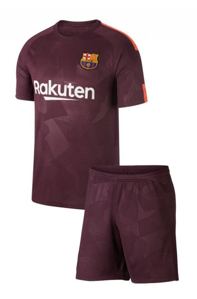 Футбольная форма FC Barcelona 2017-18 third