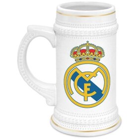 Кружка пивная с эмблемой FC Real Madrid